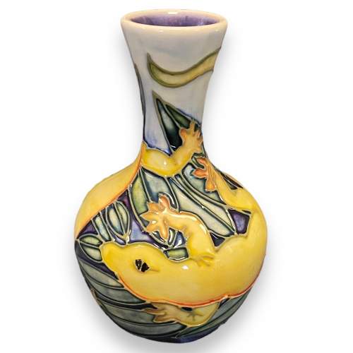 Moorcroft Miniature Vase - Rarotonga Salamander Lizard image-1
