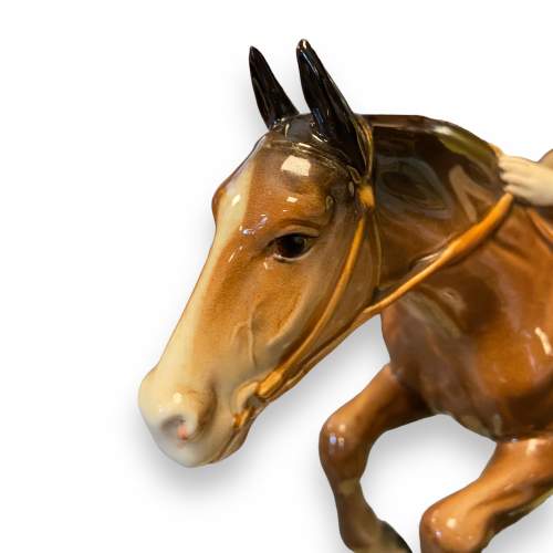 Beswick Girl on Leaping Horse image-2