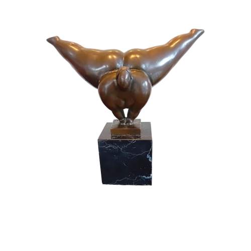 Bronze Large Lady Acrobat Sculpture image-5
