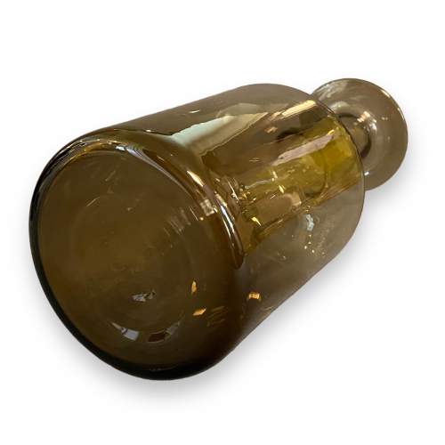 Holmegaard Smokey Brown Glass Gulvase image-3
