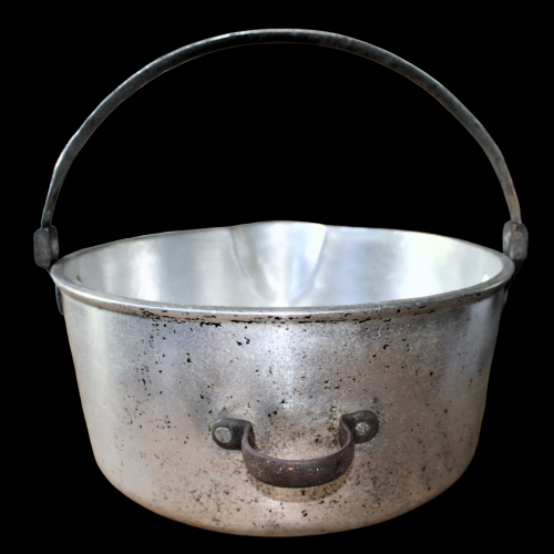 Vintage Catering Equipment Aluminium 17 Pint Preserve or Jam Pan image-2