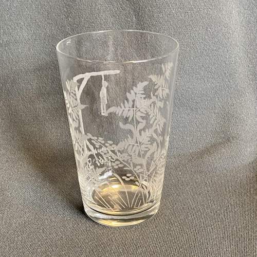 Late 19th Century “His Last Drop” Glass image-2