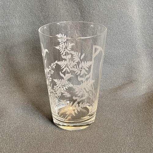 Late 19th Century “His Last Drop” Glass image-3