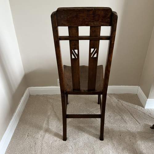 A Secessionist Oak Chair Circa 1900 image-3