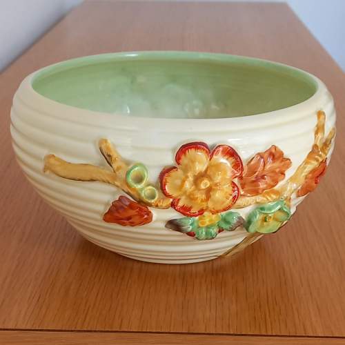 Clarice Cliff My Garden Hand Painted Fruit Bowl image-1