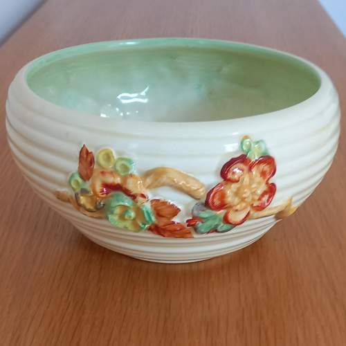 Clarice Cliff My Garden Hand Painted Fruit Bowl image-2