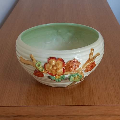 Clarice Cliff My Garden Hand Painted Fruit Bowl image-4