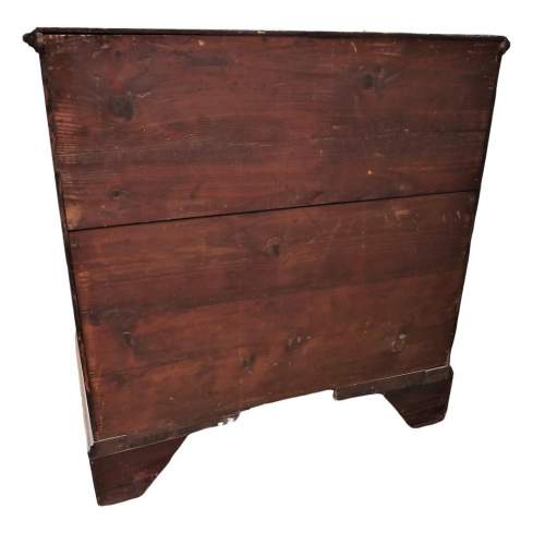 Late 18th Century George III Graduated Oak Chest of Drawers image-5