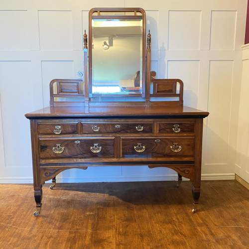Victorian Dressing Table by James Lamb of Manchester 1890-1900's image-1