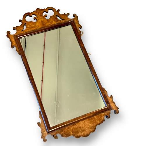 19th Century Mahogany Hall Mirror image-1