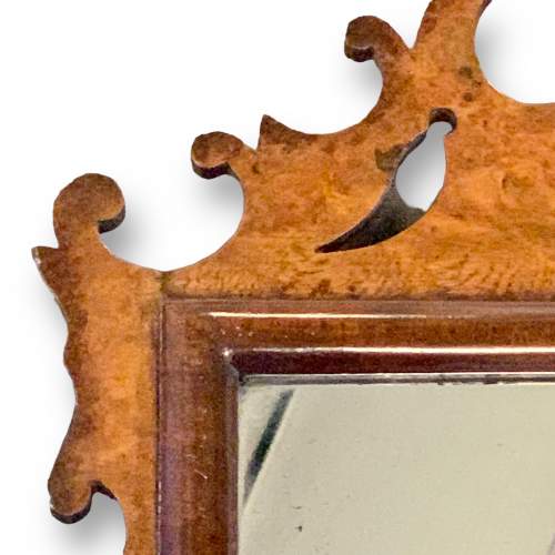 19th Century Mahogany Hall Mirror image-4