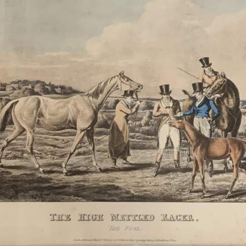 Set of Six Hand Coloured Engravings by Henry Alken image-2