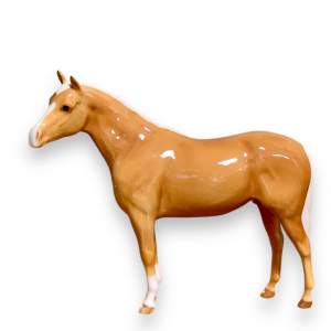 Beswick Palomino Huntsmans Horse