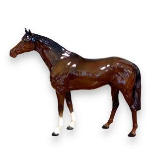 Beswick Large Racing Thoroughbred Horse