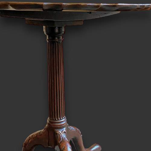 19th Century Mahogany Tilt Top Table image-5
