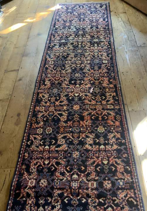 Extra Long Hand Knotted Persian Runner Malayer Wonderful Design image-5