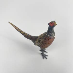 Austrian Cold Painted Bronze Pheasant