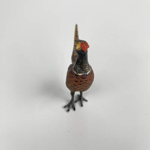 Austrian Cold Painted Bronze Pheasant image-3