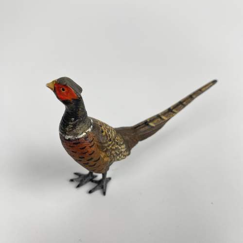 Austrian Cold Painted Bronze Pheasant image-2