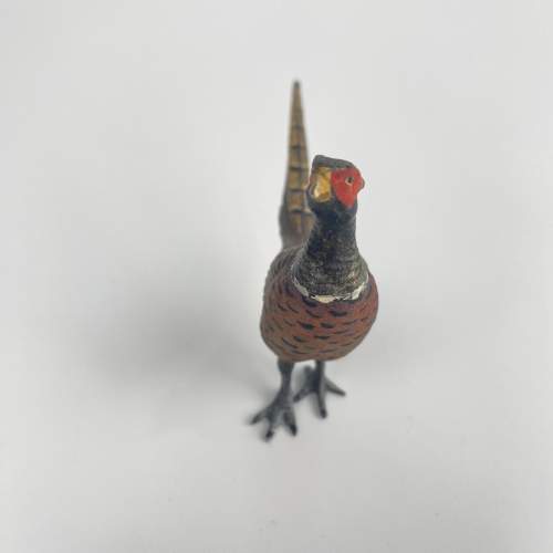 Austrian Cold Painted Bronze Pheasant image-5