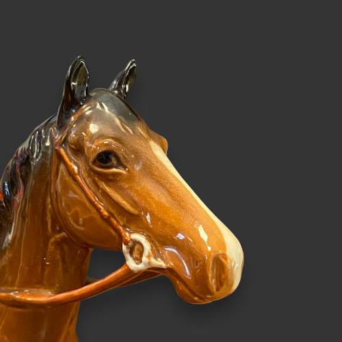 Beswick Standing Race Horse and Jockey image-4
