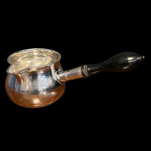 19th Century Silver Brandy Warmer