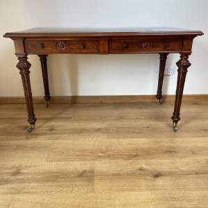 Exquisite High Quality Library Table by James Lamb of Manchester