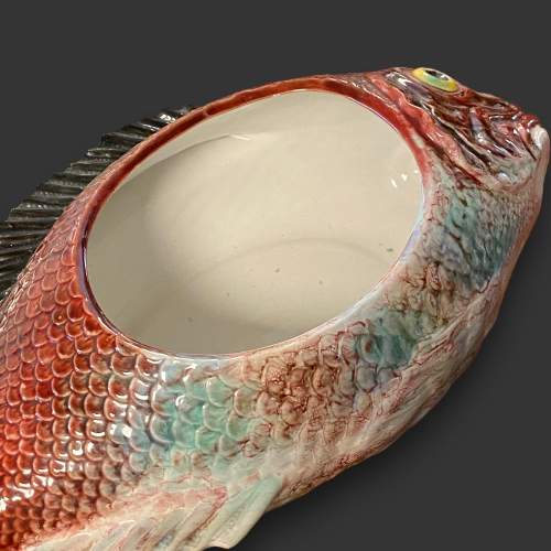 Large Vintage Ceramic Fish Soup Tureen image-4