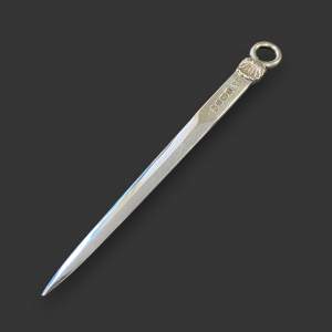 20th Century Silver Paper Knife or Letter Opener