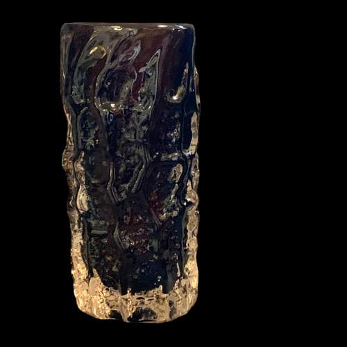 Whitefriars Glass Cinnamon Bark Vase image-1