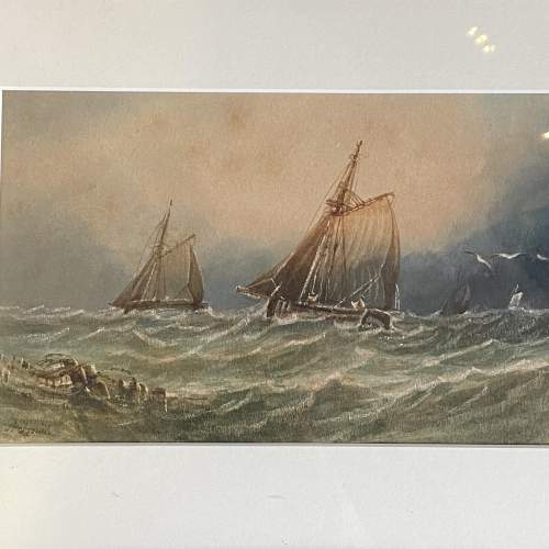Pair of Signed Watercolour Paintings by A Smith image-2