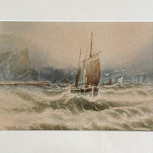 Pair of Signed Watercolour Paintings by A Smith image-4