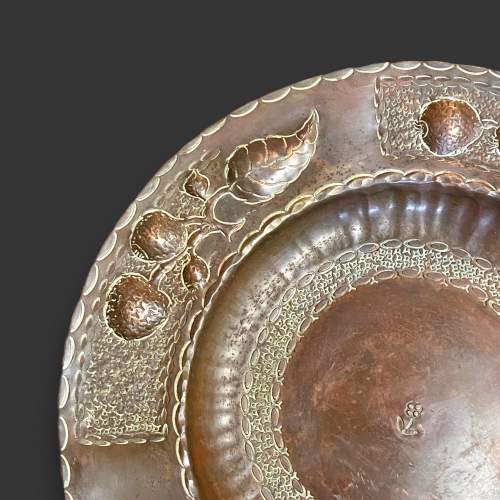 Art Nouveau Copper Plate image-2