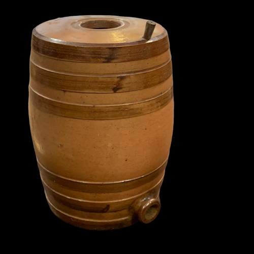 Doulton Lambeth Stoneware Barrel image-1