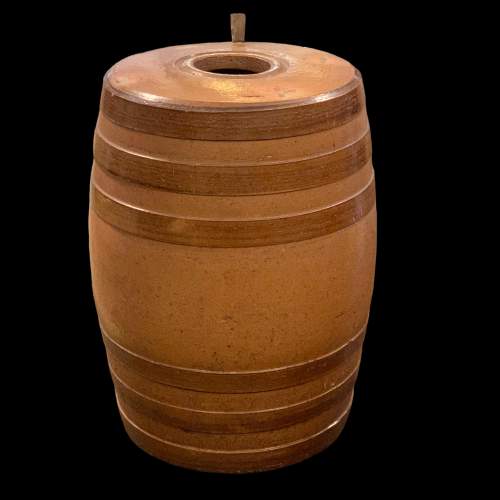 Doulton Lambeth Stoneware Barrel image-3