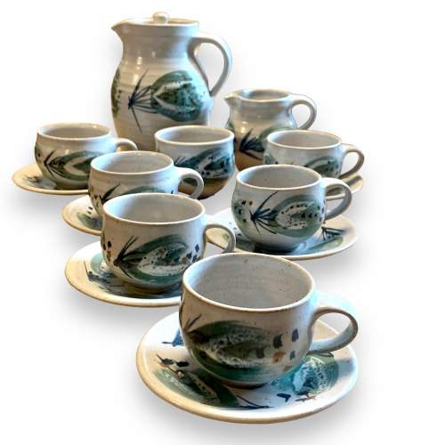 Marianne De Trey Studio Pottery Coffee Set image-1