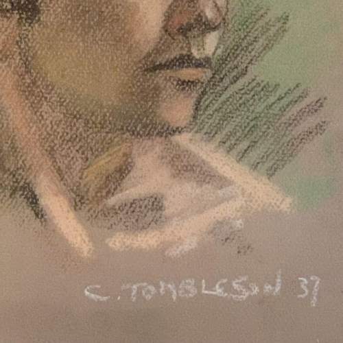 Clive Tombleson Pastel Portrait Study image-4