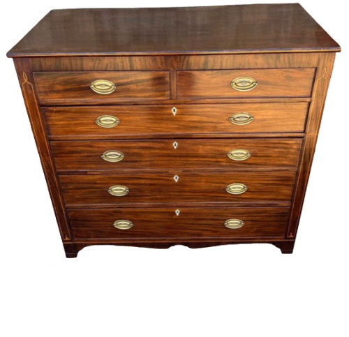 Victorian Mahogany Chest of Drawers image-3