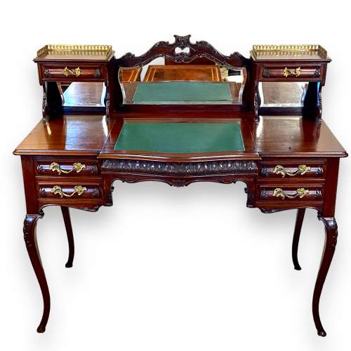 Late Victorian Mahogany Ladies Writing Table image-1