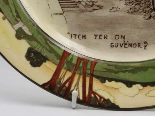 Royal Doulton Series Ware Itch Yer On Guvenor Motoring Plate image-5