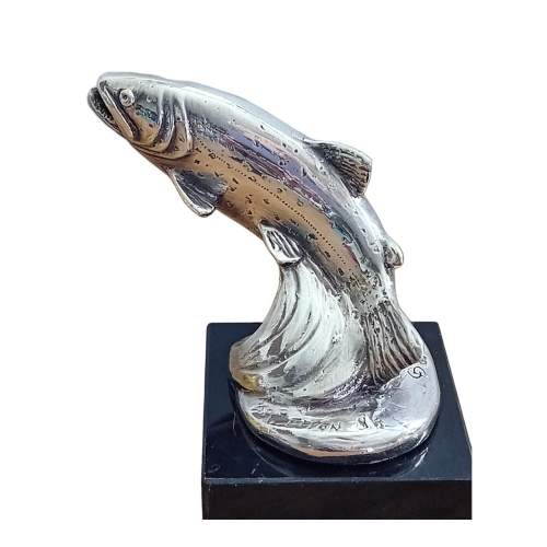 Silver Sheffield Hallmarked Leaping Fish image-4