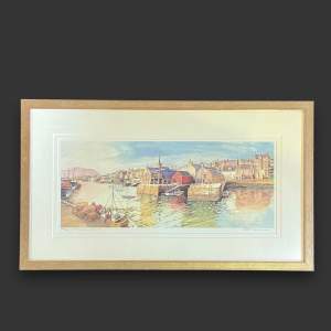 Bert Simpson Limited Edition Print of Stromness Orkney