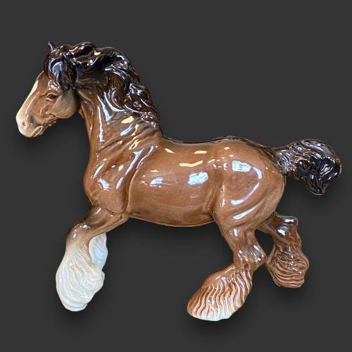 Beswick Shire Horse Figure image-3