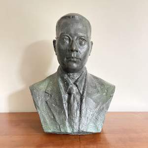 Cast Bust of Xu Zhimo