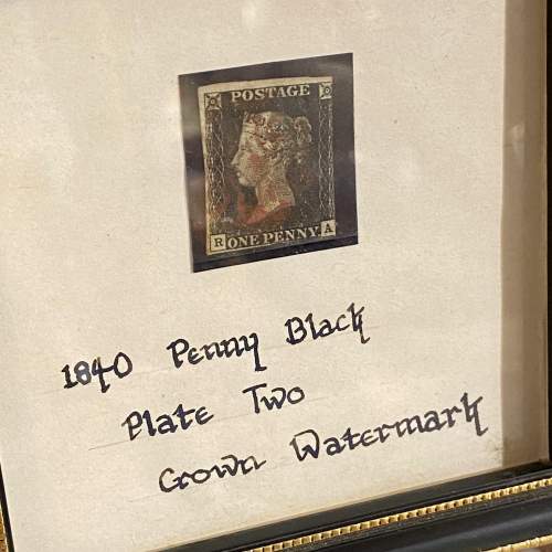 1840 Penny Black Stamp image-2