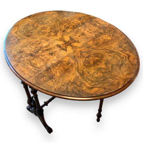 Victorian Figured Walnut Sutherland Table image-2