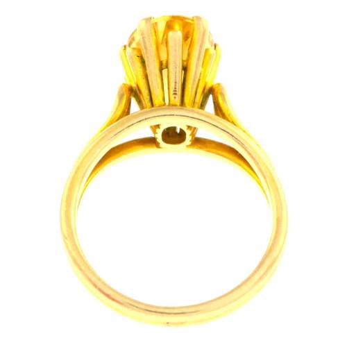 Gold 3.5ct Citrine Ring image-2