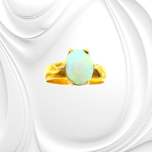 Gold Opal Ring image-1
