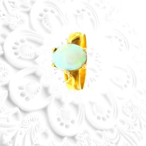 Gold Opal Ring image-3