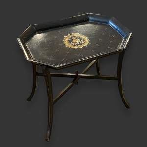 20th Century Hand Painted Tray Table